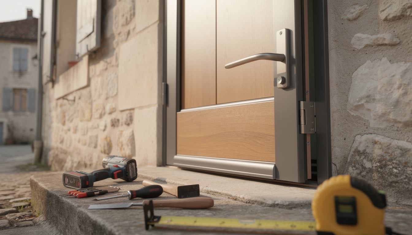 obtenez un devis gratuit pour une porte d’entrée en bois, aluminium ou pvc à sathonay-village. services rapides et personnalisés pour sécuriser et embellir votre maison.