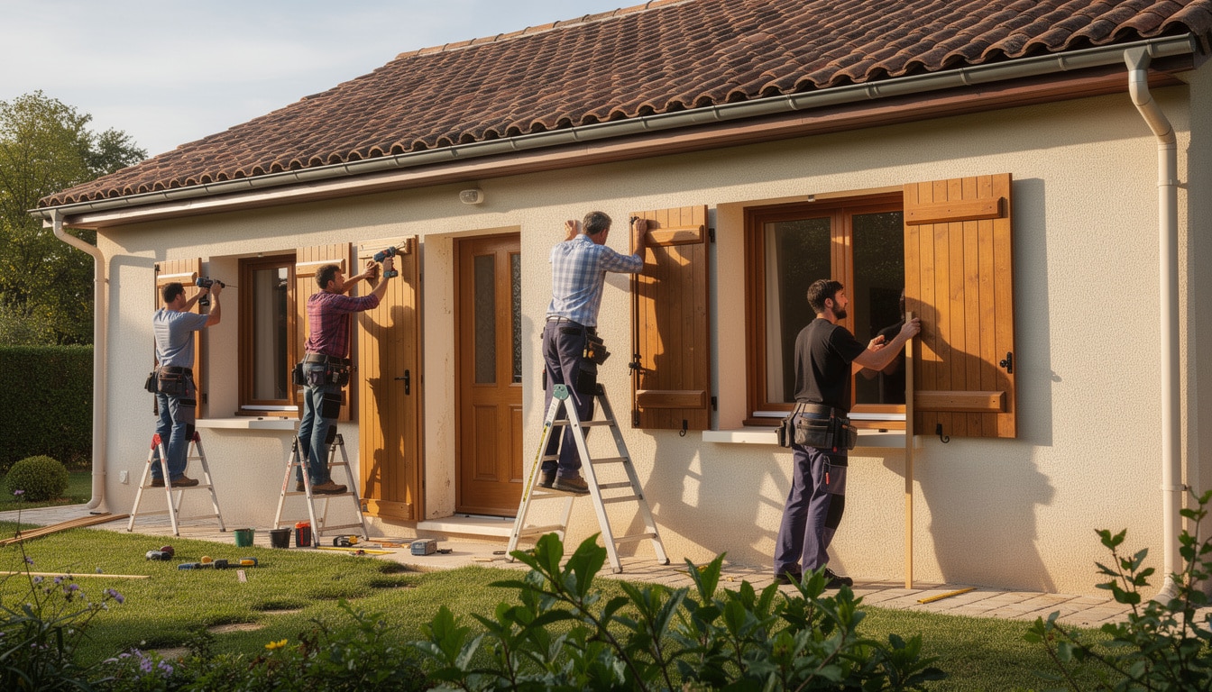 obtenez un devis personnalisé pour vos volets battants en bois, alu ou pvc à feyzin. qualité, conseils et tarifs adaptés à vos besoins.
